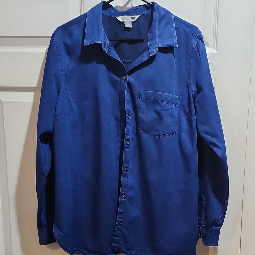 Blue Button-Up Shirt The Classic Shirt